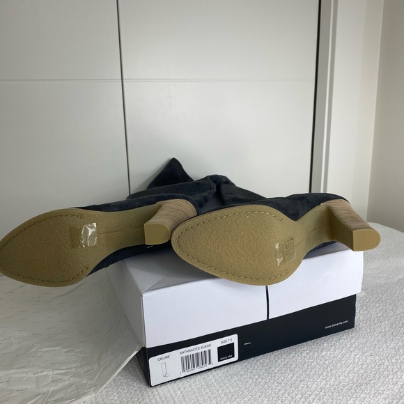 Gorgeous NWT Dolce Vita Celine Slouchy Suede Boot in Anthracite Size 7.5 - Picture 4 of 4